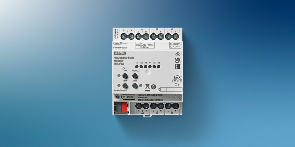 KNX Heizungsaktor 6-fach bei Elektro Pfau GmbH in Speichersdorf